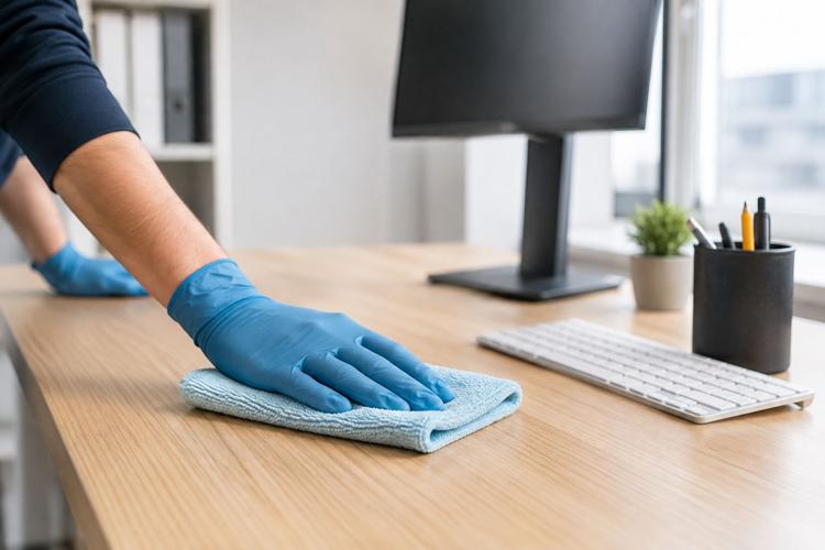 Rama Schoonmaak aan het werk