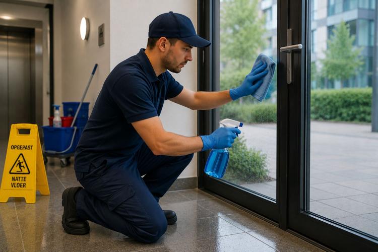 Rama Schoonmaak aan het werk